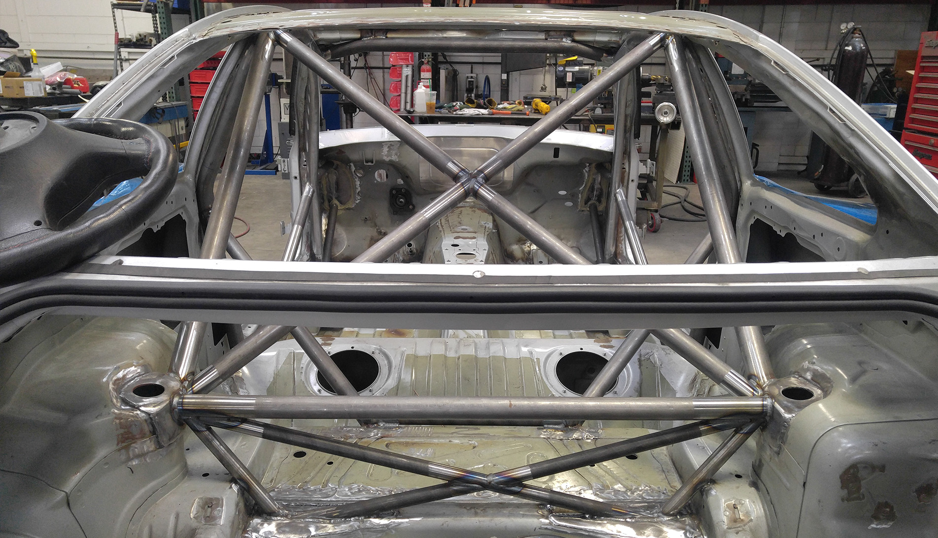 Custom Race Car Roll Cage | TC Designs